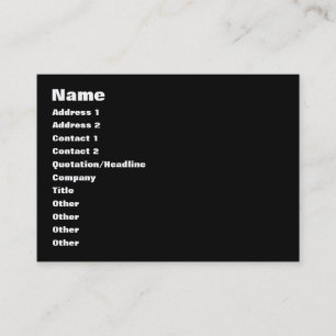 Die Gleichung der Liebe für Männer Visitenkarte