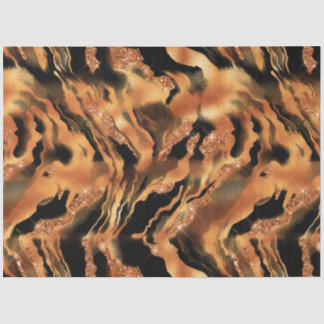 Die Glitter-Tiger-Serie Design #8 Seidenpapier