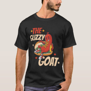 Die Glizzy Goat Funny Hot Dog Pun Meme Gobble Hotd T-Shirt