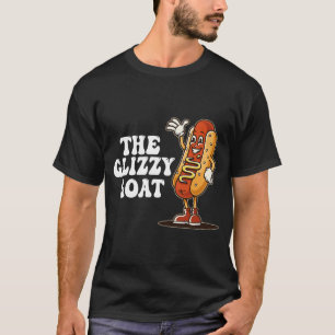 Die Glizzy-Ziege Lustiger Hot Dog Pun Meme Gurgel T-Shirt