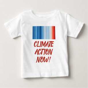 Die globale Erwärmung löst den Klimawandel aus Baby T-shirt