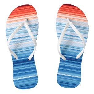 Die globale Erwärmung löst den Klimawandel aus Flip Flops