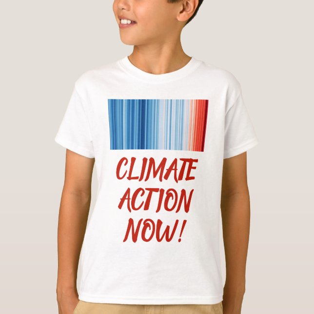 Die globale Erwärmung löst den Klimawandel aus T-Shirt (Vorderseite)