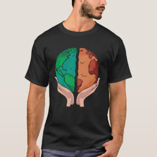 Die globale Erwärmung und der echte Klimawandel T-Shirt