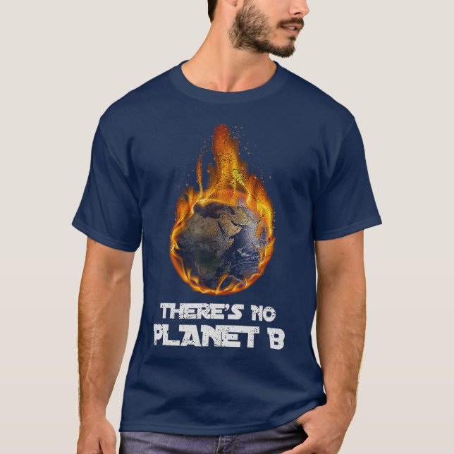 Die globale Erwärmung verursacht keinen Klimawande T-Shirt (Vorderseite)