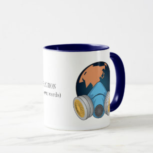 Die globale Erwärmung: Wir müssen handeln Tasse