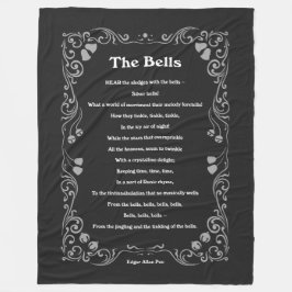 Die Glocken von Edgar Allan Poe Fleecedecke