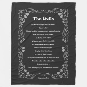 Die Glocken von Edgar Allan Poe Fleecedecke