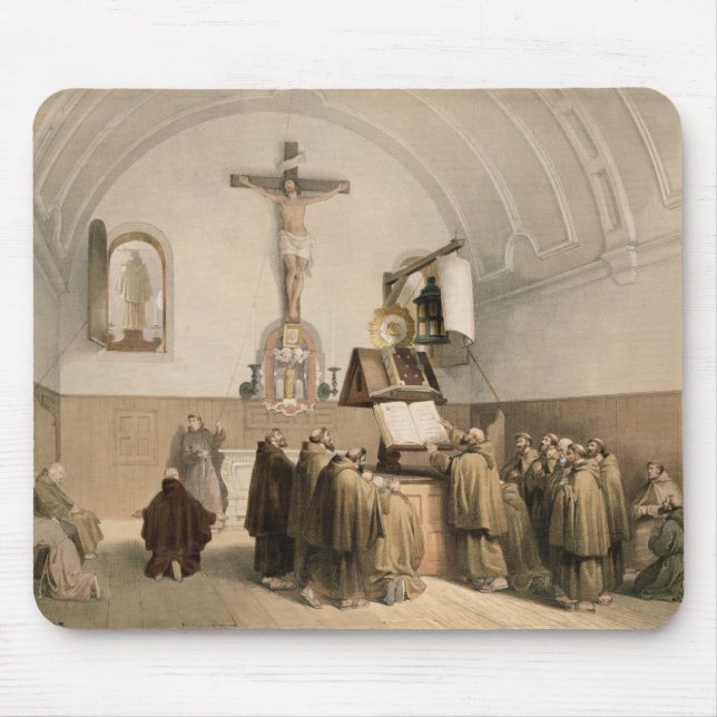 Die Glöckner an der Rhetorik des Capucines, Mousepad (Vorne)