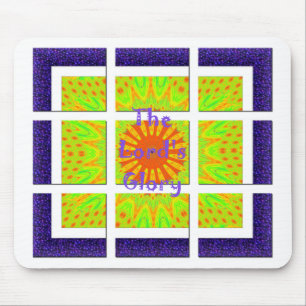 Die glorreiche Geometrie des Herrn: spielerisch un Mousepad