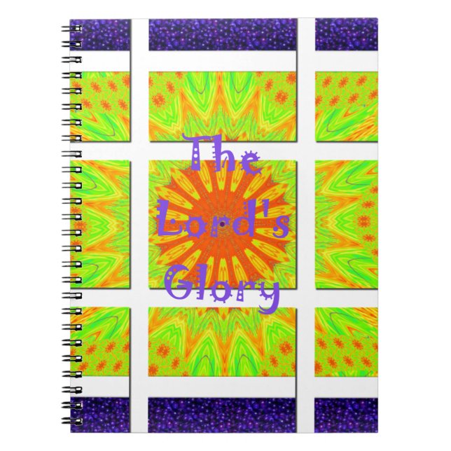 Die glorreiche Geometrie des Herrn: spielerisch un Notizblock (Vorderseite)