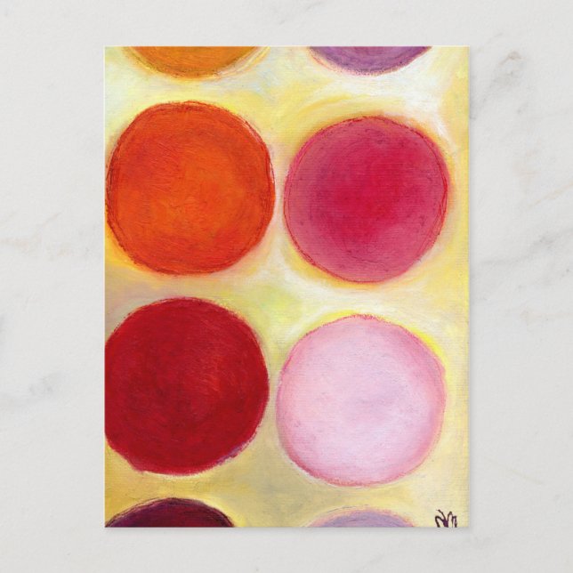 Die glücklichen Punkte 6 2014 Postkarte (Vorderseite)