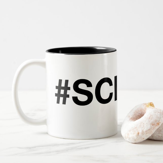 Die Gluten-freie Nerd #Science Tasse (Mit Donut)