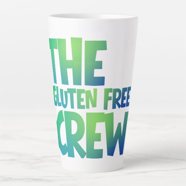 Die Glutenfreie Crew Milchtasse (Vorderseite)