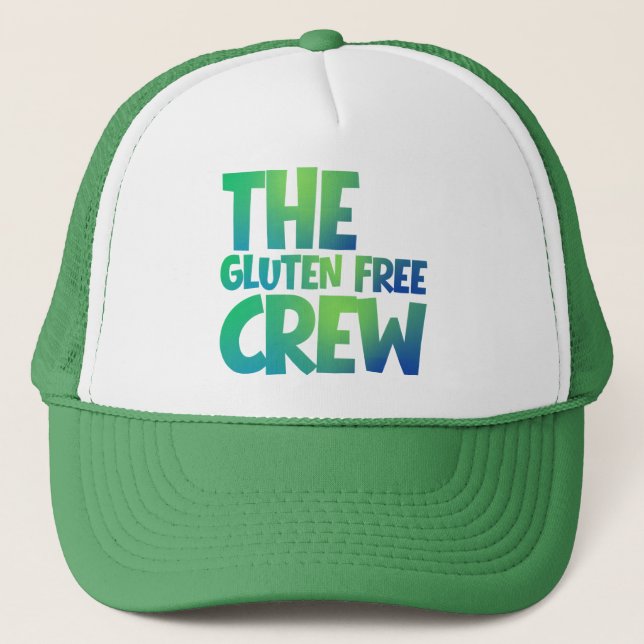Die Glutenfreie Crew Truckerkappe (Vorderseite)