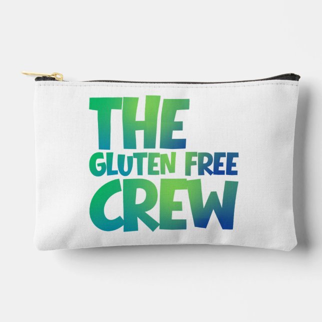 Die Glutenfreie Crew Zubehörtasche (Vorderseite)