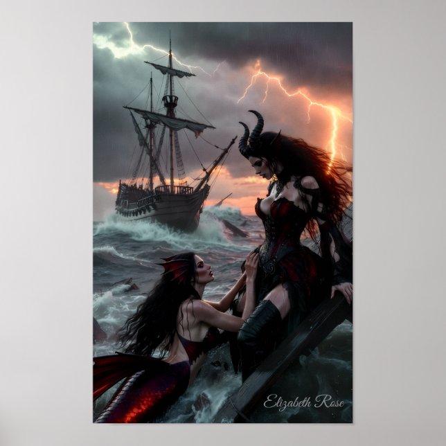 Die Gnade der Sirene Poster (Vorne)