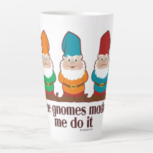 Die Gnome haben mich dazu gebracht, es zu tun Milchtasse