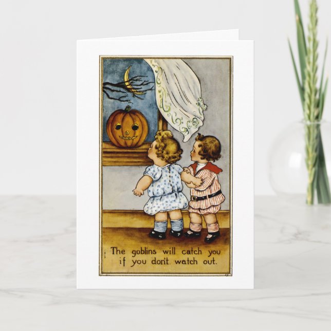 Die Goblins werden dich holen Karte (Vorderseite)