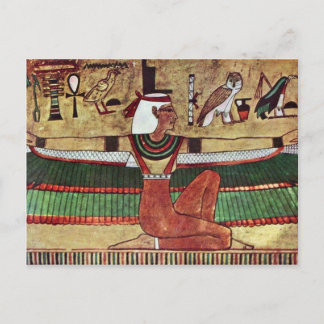 Die Goddess IS, Ägyptischer Maler Um 1360 Postkarte