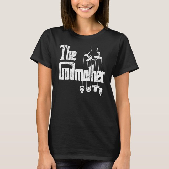 Die Godmutter des neuen Babys 1 T-Shirt (Vorderseite)