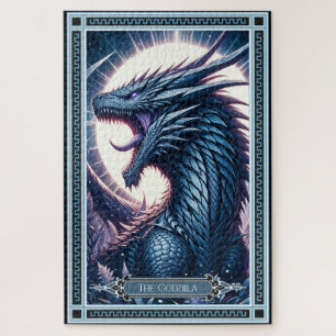 Die Godzilla-Tarot-Karte Puzzle