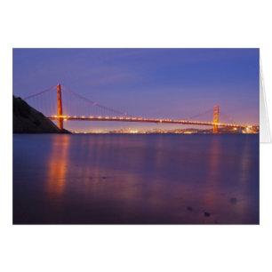 Die Golden Gate Bridge in der Dämmerung von Kirby