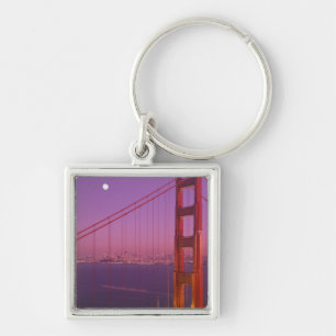 Die Golden Gate Bridge kurz nach Sonnenuntergang, Schlüsselanhänger