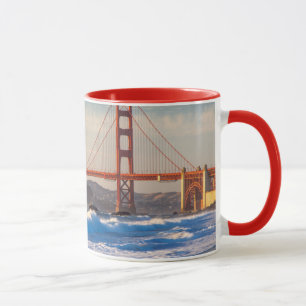 Die Golden Gate Bridge von Baker Beach Tasse