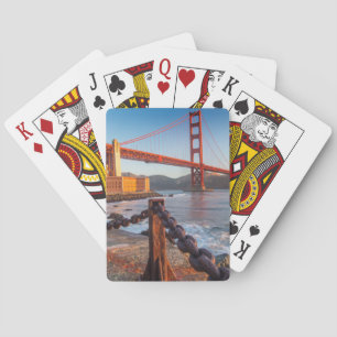 Die Golden Gate Bridge von Fort Point Spielkarten