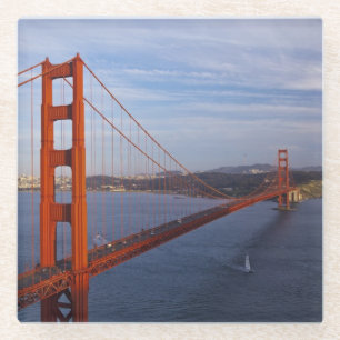 Die Golden Gate Bridge von Marin Glasuntersetzer