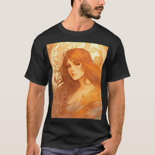 Die goldene Dame des Jugendstils T-Shirt