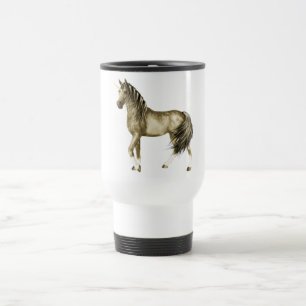die Goldene Einhornbahn-Tasse Reisebecher