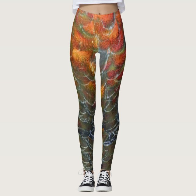 Die goldene Gans Leggings (Vorderseite)