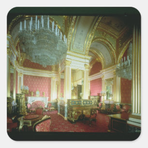 Die goldene Kammer des Tsaritsa Quadratischer Aufkleber