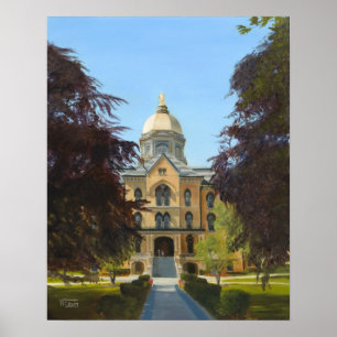 Die goldene Kuppel im Juni Poster