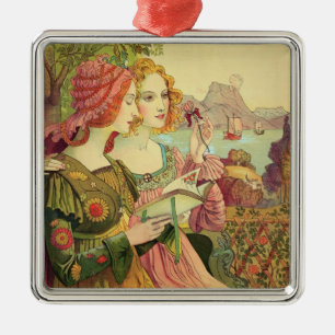Die goldene Legende, 1897, von "L'Estampe Silbernes Ornament