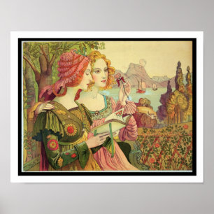 die Goldene Legende von 1897 von "L'Estampe Modern Poster