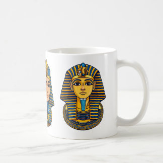 Die goldene Maske des Pharaos Tutanchamun Kaffeetasse