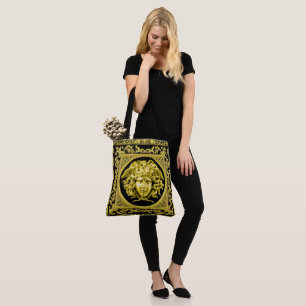 Die Goldene Medusa-Tote-Tasche