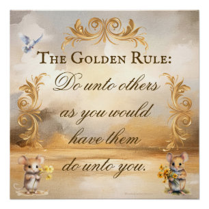 Die goldene Regel Poster-Szene Poster