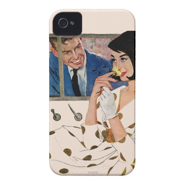 Die goldene Rose Case-Mate iPhone Hülle (Rückseite)