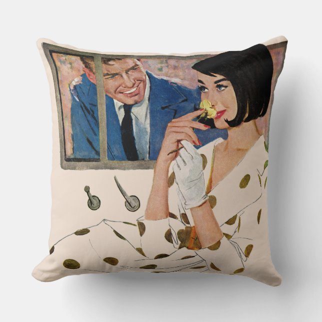 Die goldene Rose Kissen (Vorderseite)