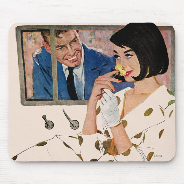 Die goldene Rose Mousepad (Vorne)