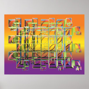 Die goldene Spirale Poster