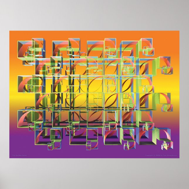 Die goldene Spirale Poster (Vorne)