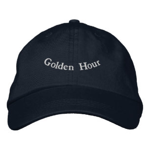 Die goldene Stunde erobert das Glühen Ihrer besten Bestickte Baseballkappe