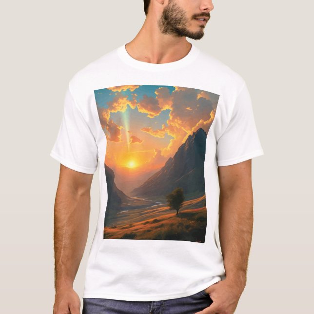 Die goldene Stunde T-Shirt (Vorderseite)