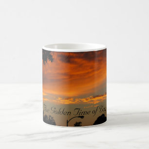 Die goldene Tageszeit Kaffeetasse