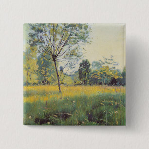 Die goldene Wiese (von Ferdinand Hodler) Button